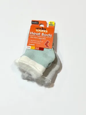 2 pack insulated socks brand new - Size 6-12 months