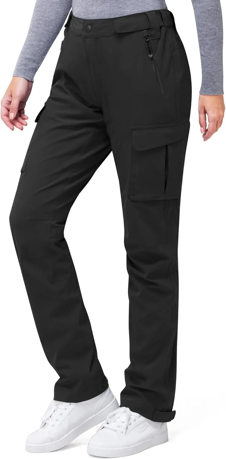 33,000ft Women's Rain Pants, Waterproof Lightweight Breathable Rain Overall Hiking Pants