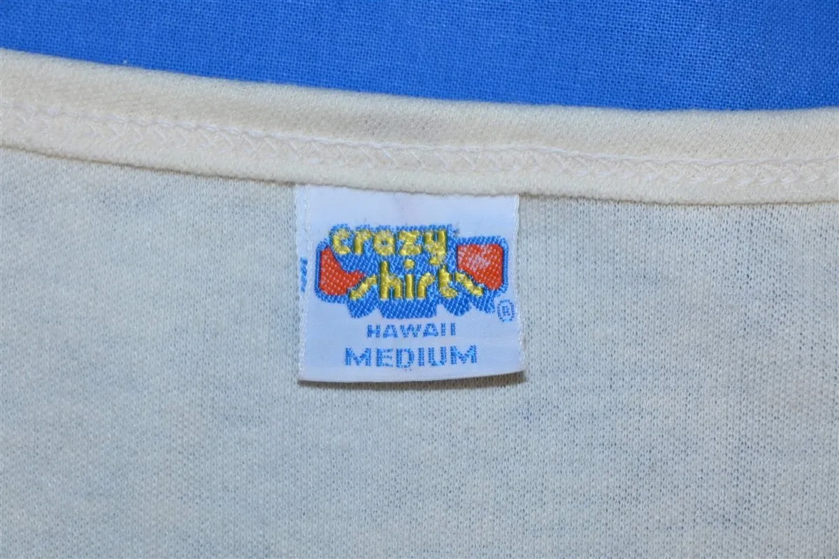 80s B Kliban Cat Hula Crazy Shirts t-shirt Womens Extra Small