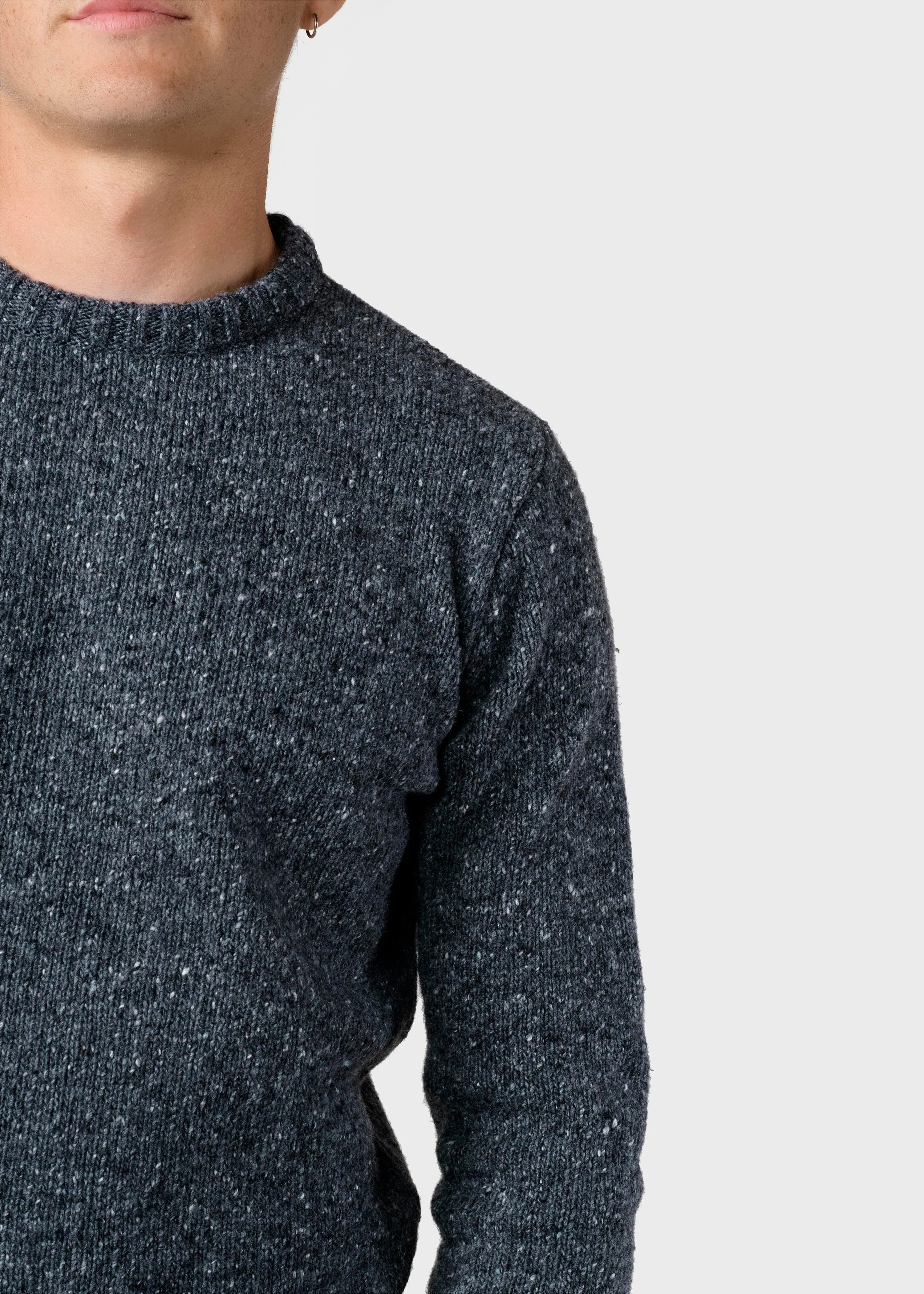 Aage knit - Grey melange