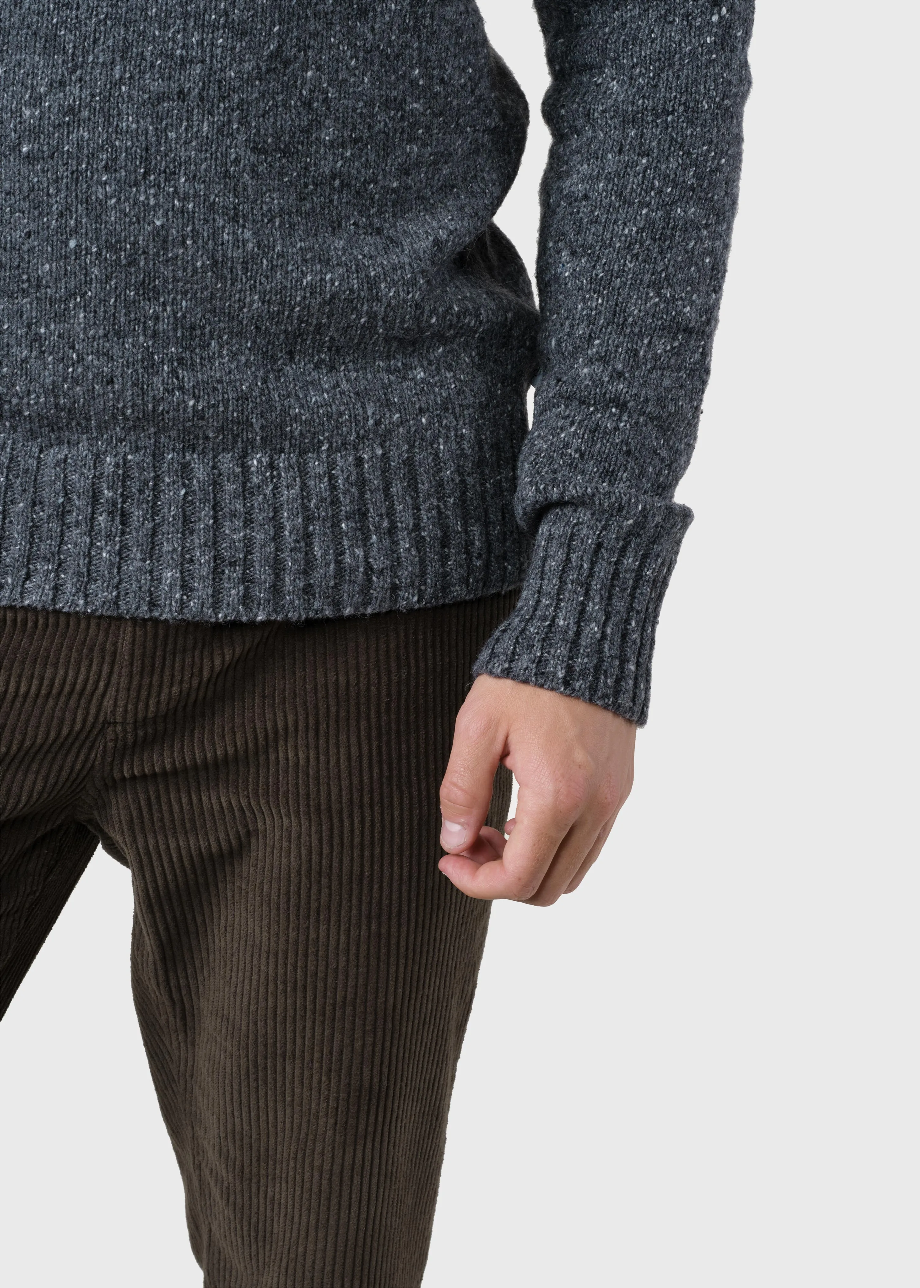 Aage knit - Grey melange