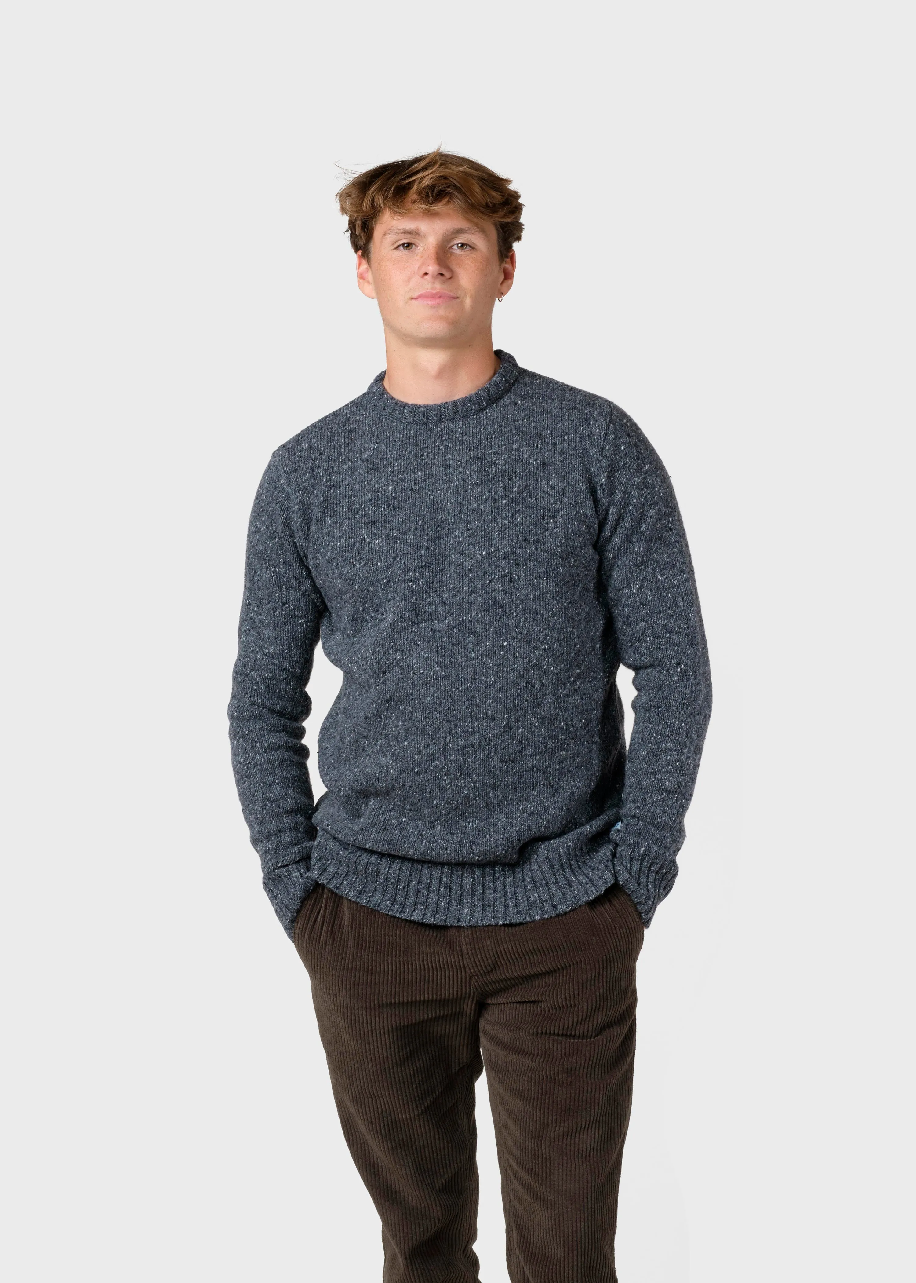 Aage knit - Grey melange