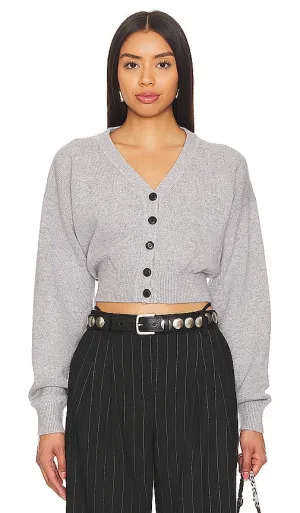 Alexander Wang V-neck Cardigan in Grey