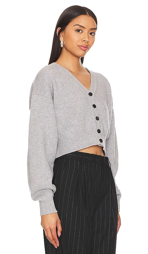Alexander Wang V-neck Cardigan in Grey