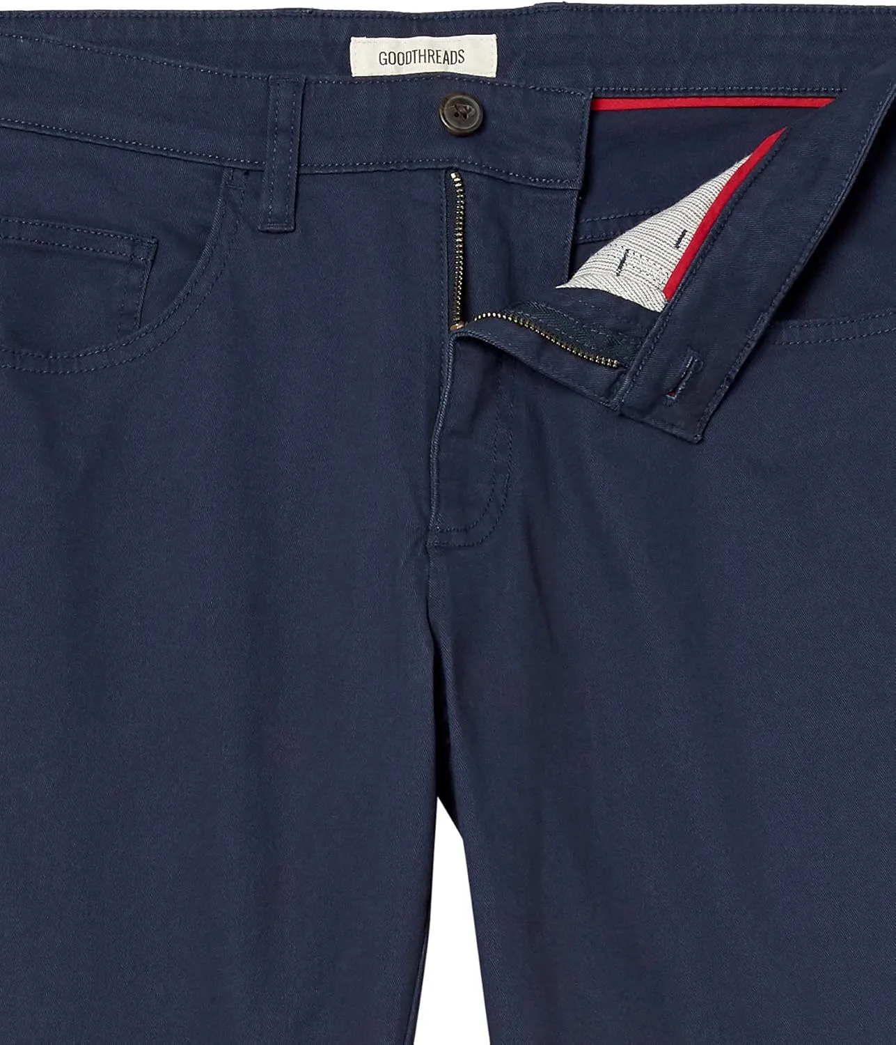 Amazon Essentials Men's Chino, Slim-Fit Pants with 5-Pockets, Comfort Stretch (Previously GoodThreads)
