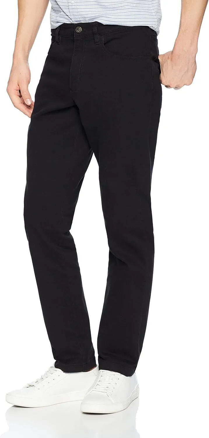 Amazon Essentials Men's Chino, Slim-Fit Pants with 5-Pockets, Comfort Stretch (Previously GoodThreads)
