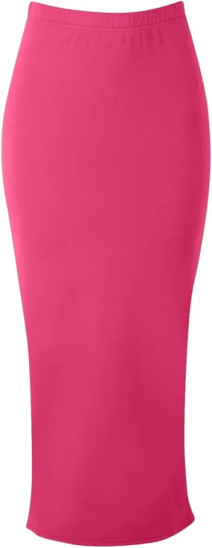 Business Pencil Skirt for Women High Waisted Below Knee Bodycon Skirts 2025 Fashion Solid Sexy Office Work Skorts