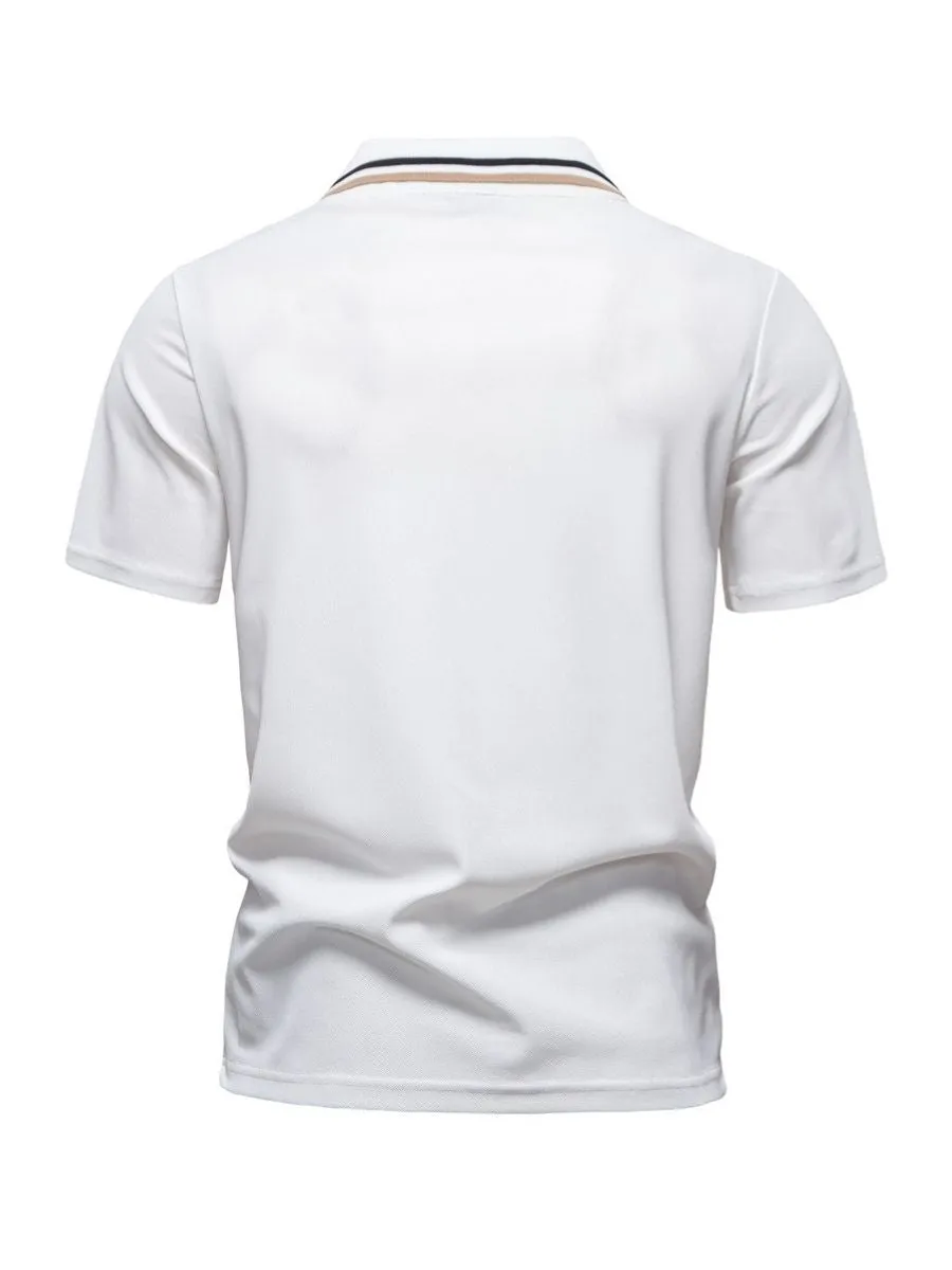 Classic Polo Shirt with Chest Pocket