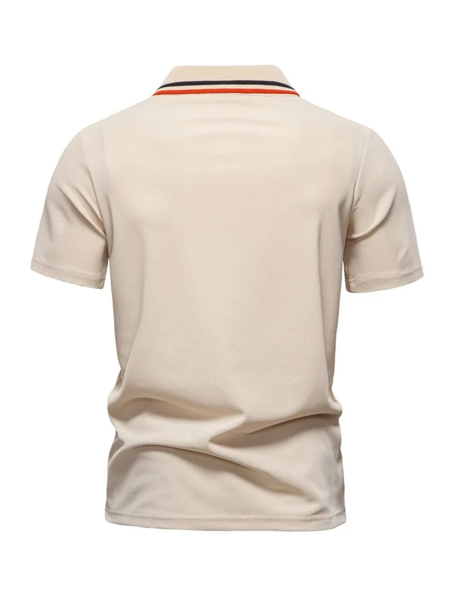 Classic Polo Shirt with Chest Pocket