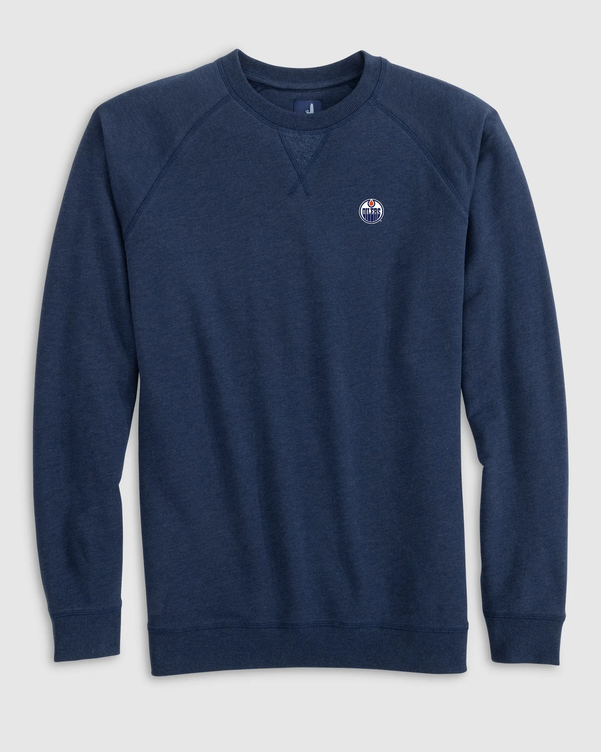 Edmonton Oilers Freeman Crewneck Fleece Sweatshirt