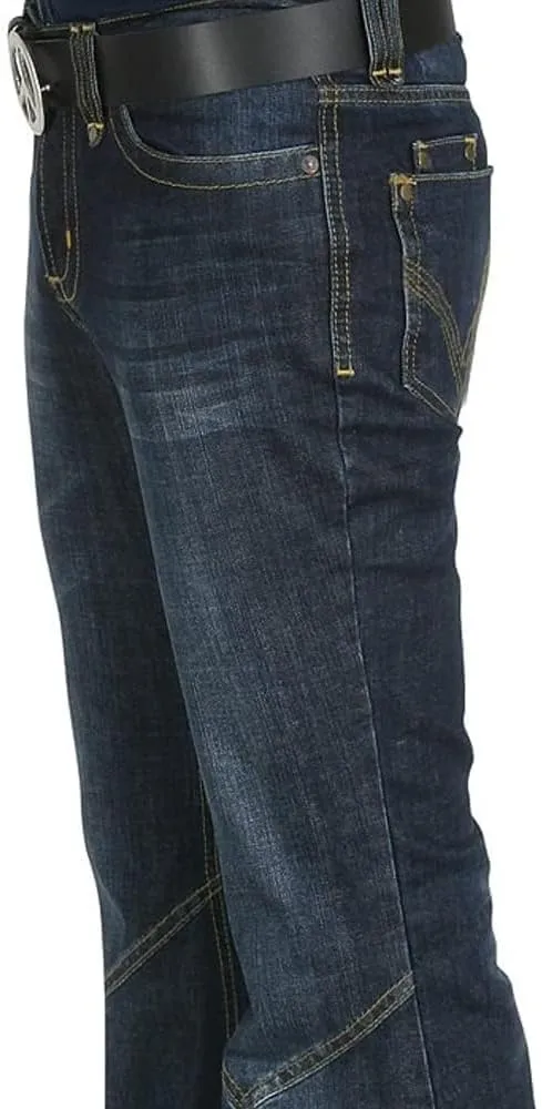 EVEDESIGN 70s Outfits Bell Bottom Pants for Men,Mens Bell Bottom Jeans Flared Jeans