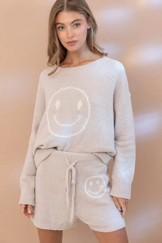 Explore More Collection - Cozy Soft Top with Shorts Set