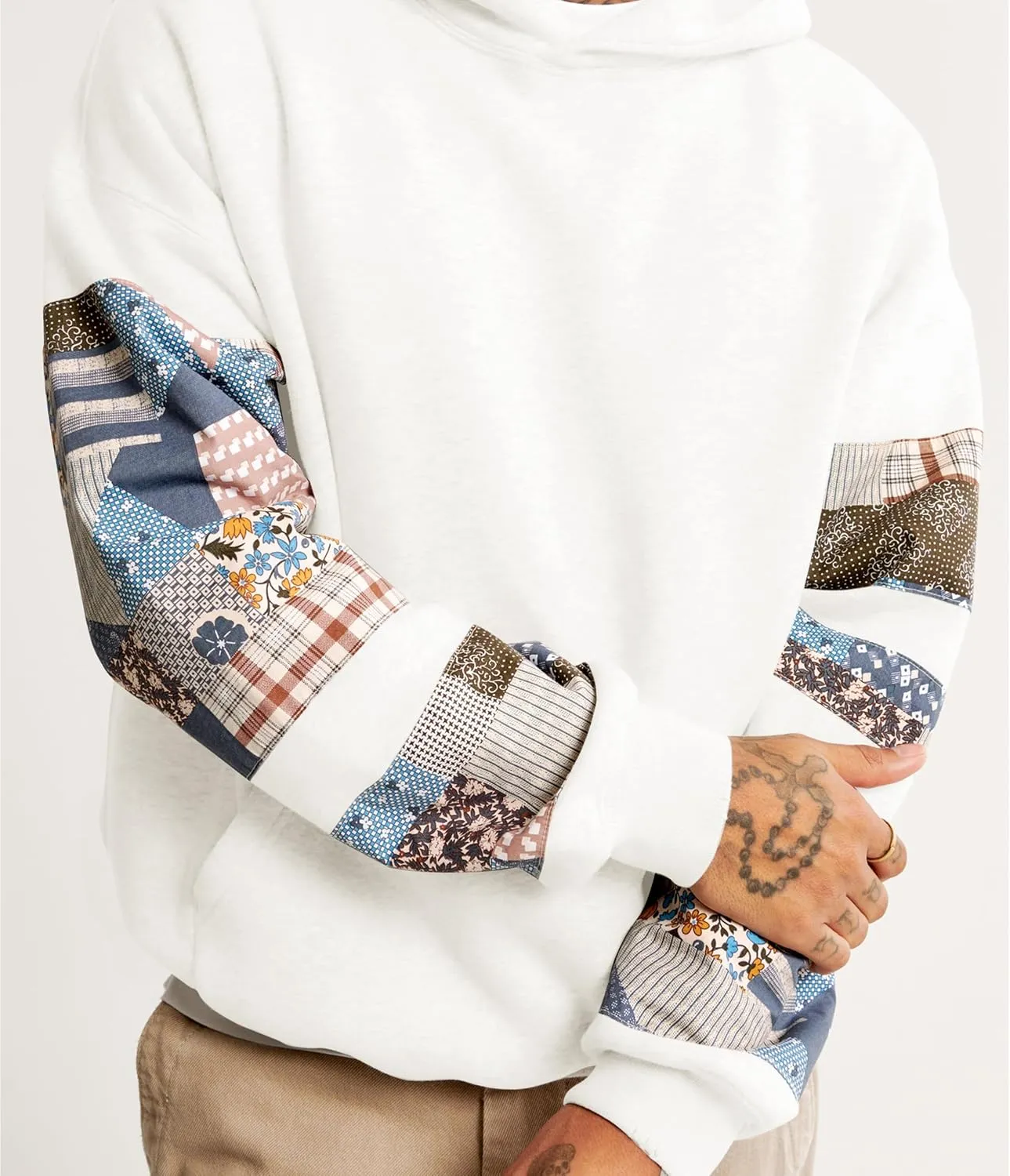 Graphic Hoodies for Women Oversized Floral Print Fleece Hooded Sweatshirts Long Sleeve Y2k Boyfriend Pullover Tops