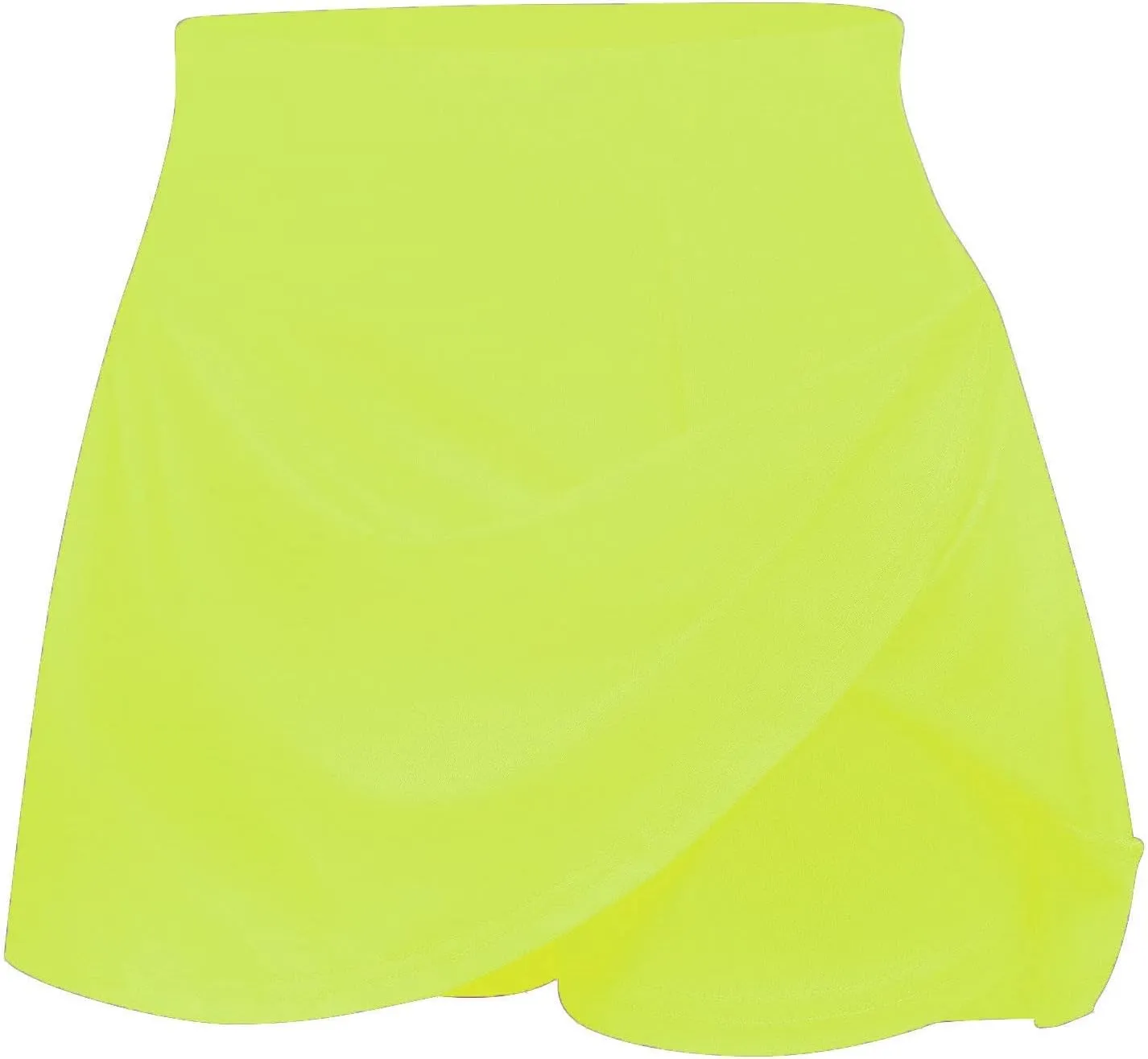 HGps8w Flowy Tennis Skirt for Women with Built-in Shorts Stretchy High Waisted Athletic Golf Skorts Skirts for Running Casual