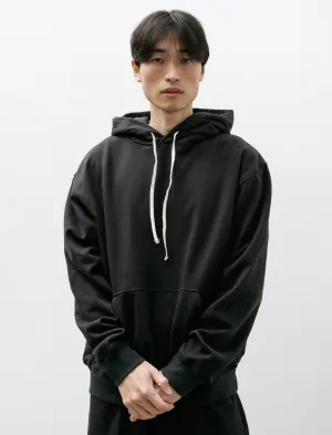Hoody Felted Fleece Wooly Black