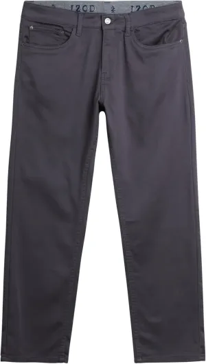 IZOD Men's Jeans - Regular Fit Comfort Stretch Knit Denim Jeans - Straight Leg Casual Pants for Men