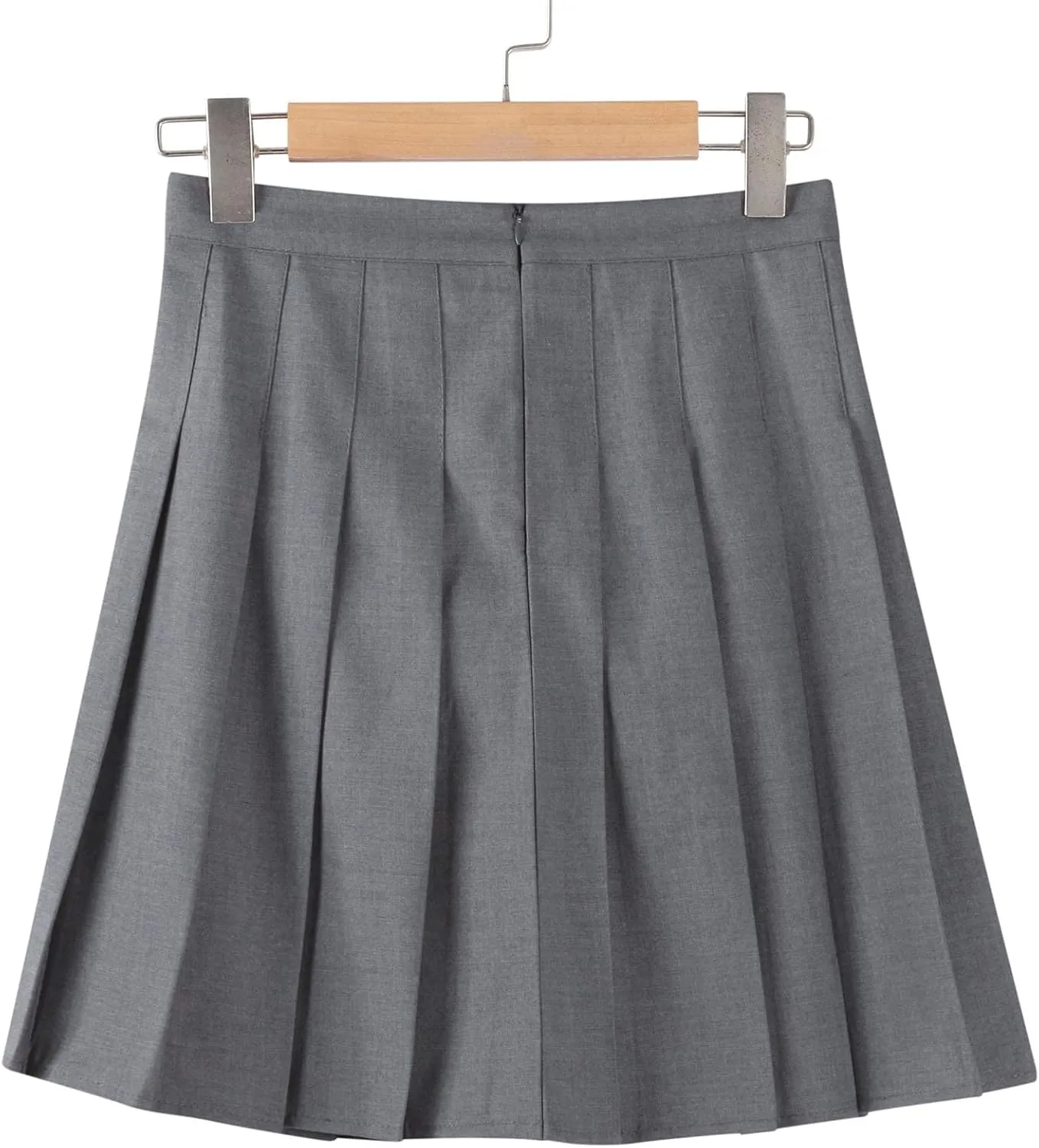 JOAU Skirts for Womens Juniors Girl High Waisted Pleated Tennis Skirt School A-Line Skater Skirts with Lining Shorts