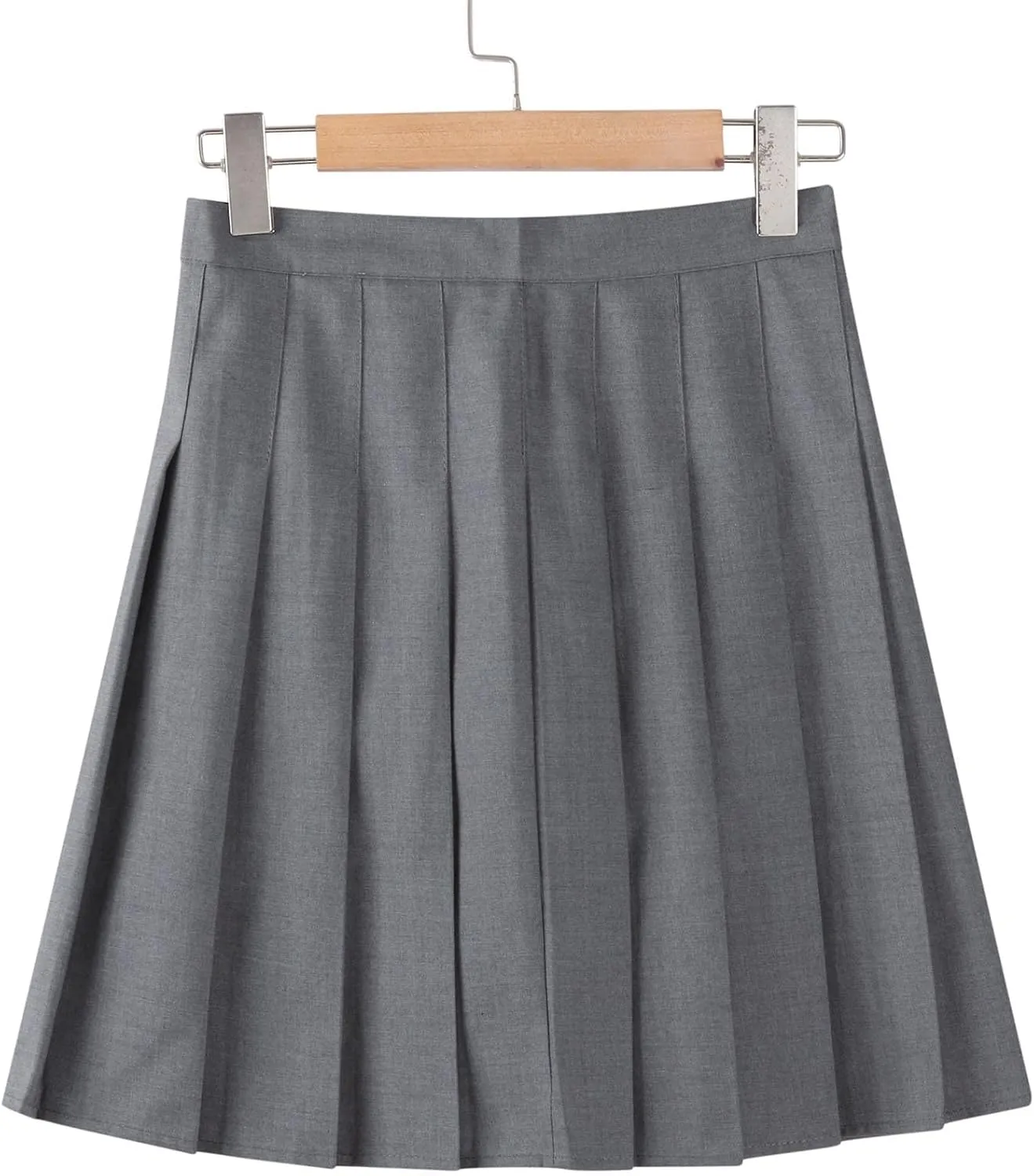 JOAU Skirts for Womens Juniors Girl High Waisted Pleated Tennis Skirt School A-Line Skater Skirts with Lining Shorts
