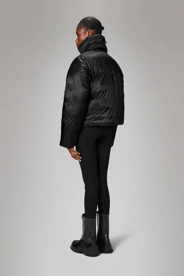 Kevo Short Puffer Jacket - Black