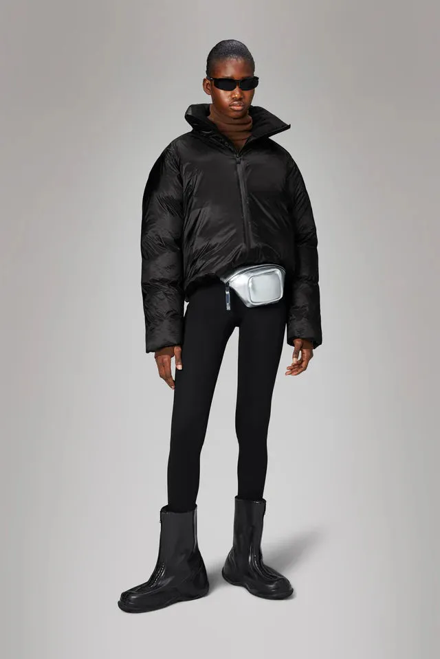 Kevo Short Puffer Jacket - Black