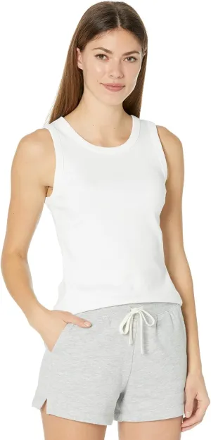 Lilla P Women's 1x1 Rib Jewel Tank