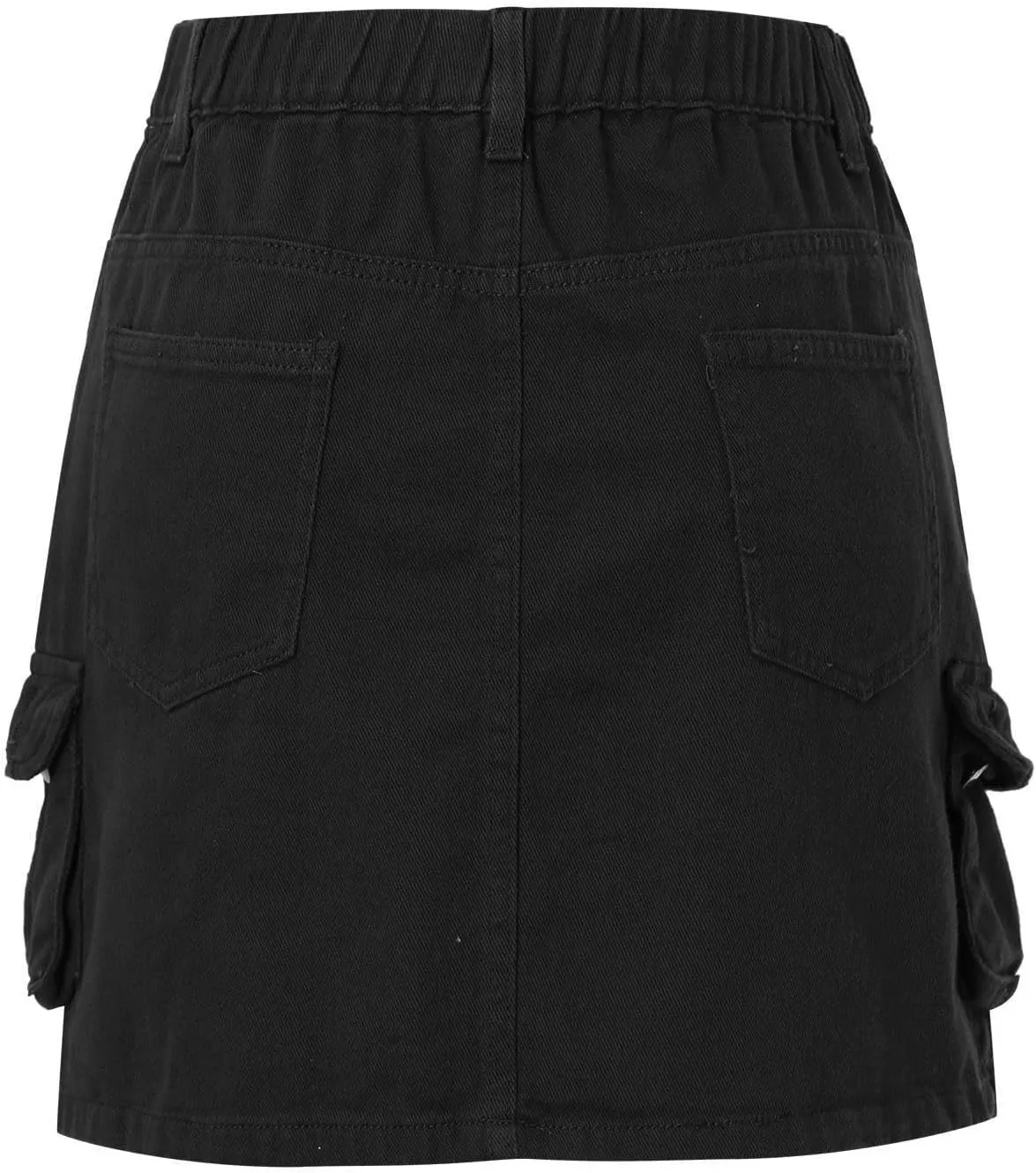 Low Waist Cargo Skirt Women Casual High Womens A Line Midi SkirtWomen's Summer Design Denim Jean Skirt Mini