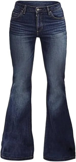 Men's Bell Bottom Jeans 60s 70s Outfits for Men,Mens Flare Jeans Bell Bottoms Pants Blue