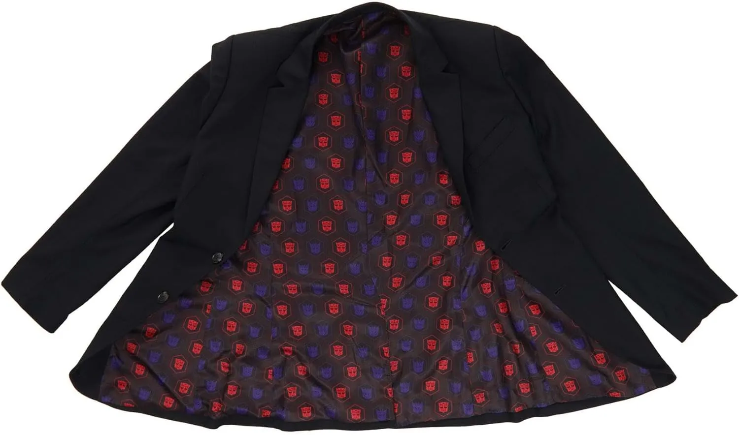 Men's Transformers Themed Blazer - Movie Themed Sport Coat, Business Casual Novelty Jackets for Adults