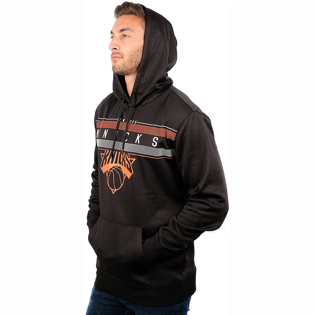 NBA New York Knicks Mens Fleece Midtown Pullover Sweatshirt