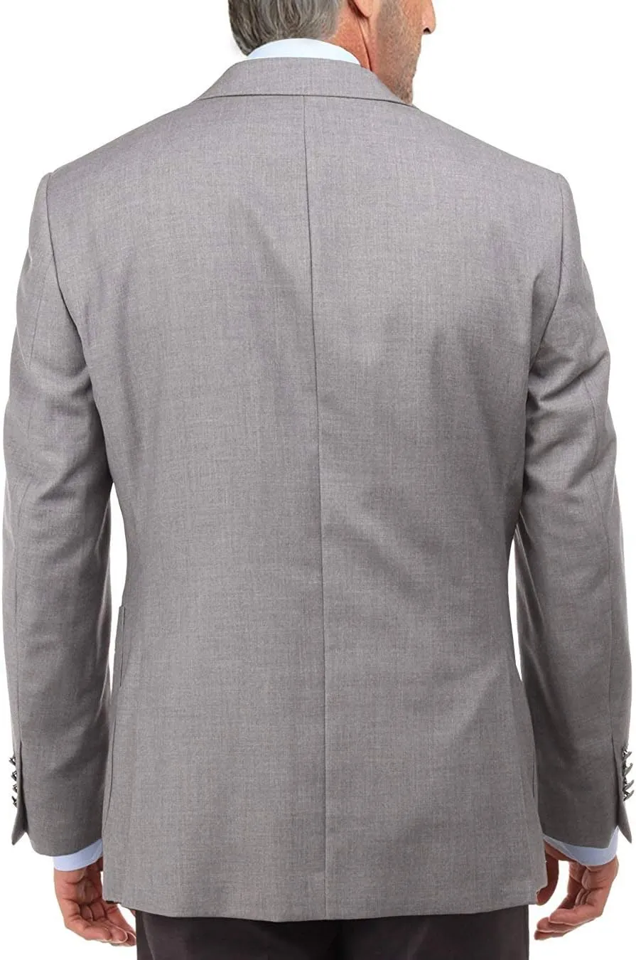 Salvatore Exte Men's 2 Button Sport Coat Suit Jacket Separate Modern Fit Blazer