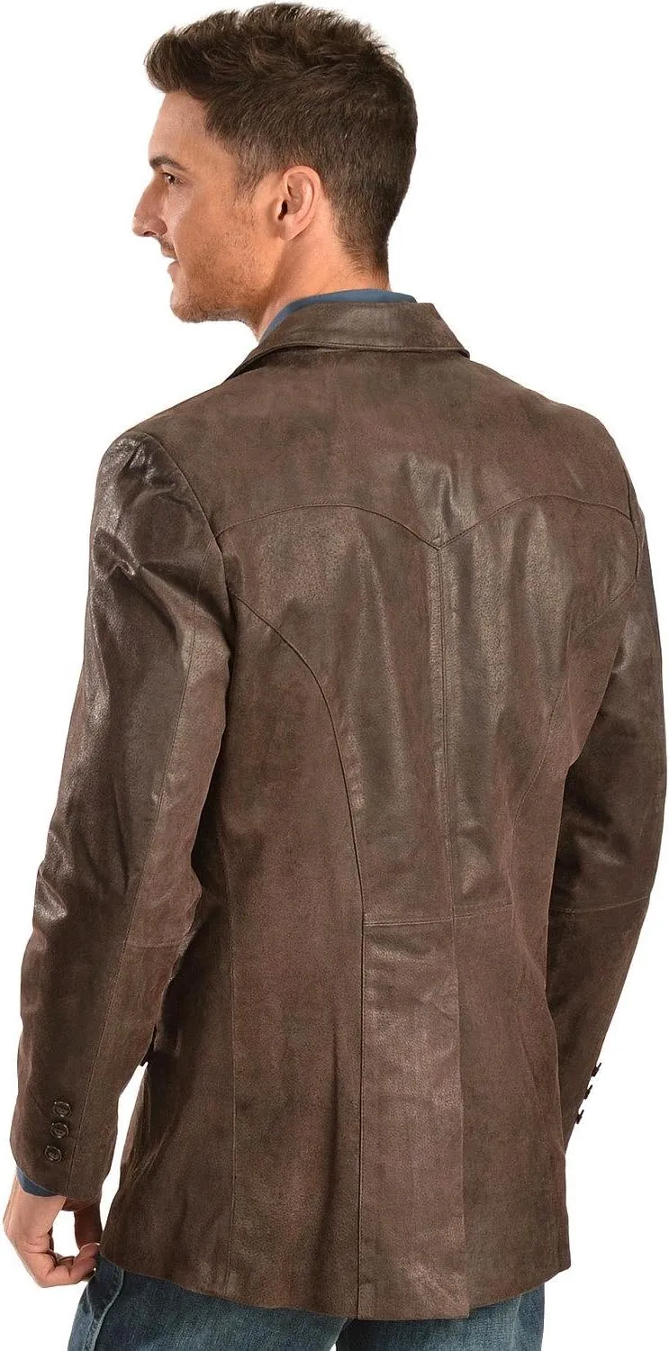 Scully Men's Western Leather Blazer - 602-63