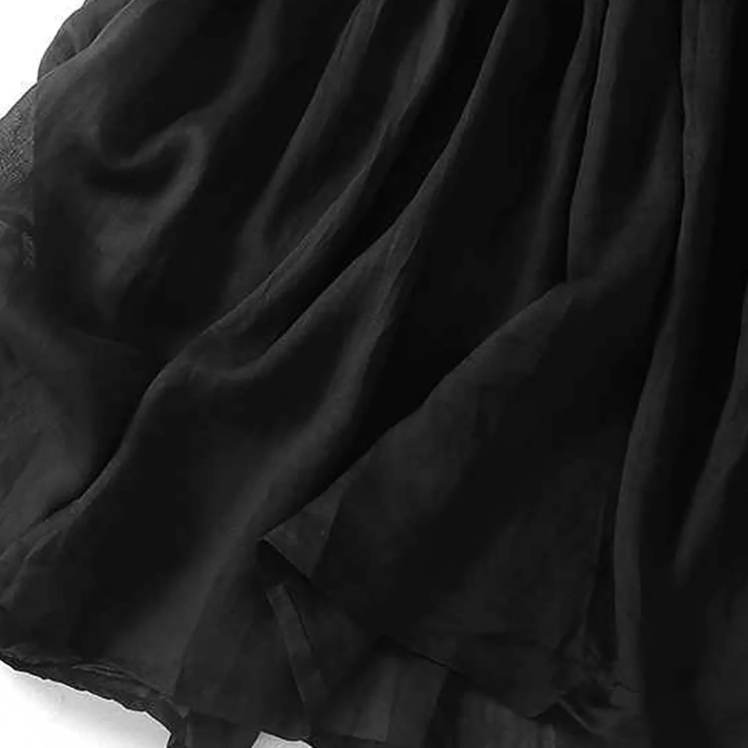 Skirts for Women A-Line Cotton Linen Flowy Skirt Casual High Waisted Comfort Skirt Fashion Drawstring Maxi Skirt