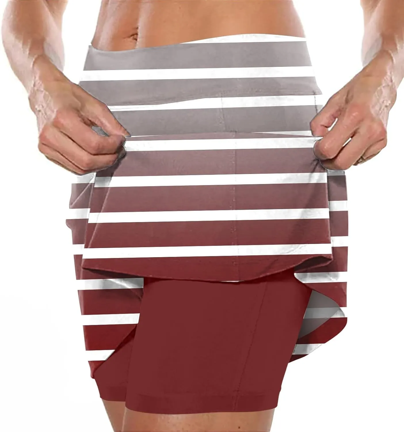 Skorts for Women with Pockets That Soft Lightweight Skirt Athletic Inner Pants for Running Tennis Golf Workout Sports