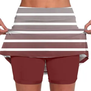 Skorts for Women with Pockets That Soft Lightweight Skirt Athletic Inner Pants for Running Tennis Golf Workout Sports