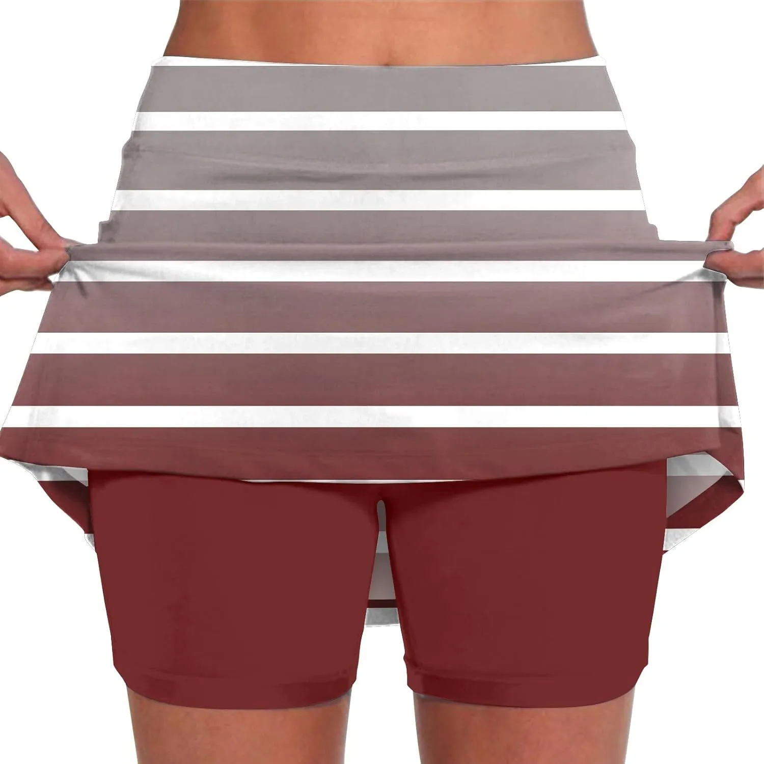 Skorts for Women with Pockets That Soft Lightweight Skirt Athletic Inner Pants for Running Tennis Golf Workout Sports
