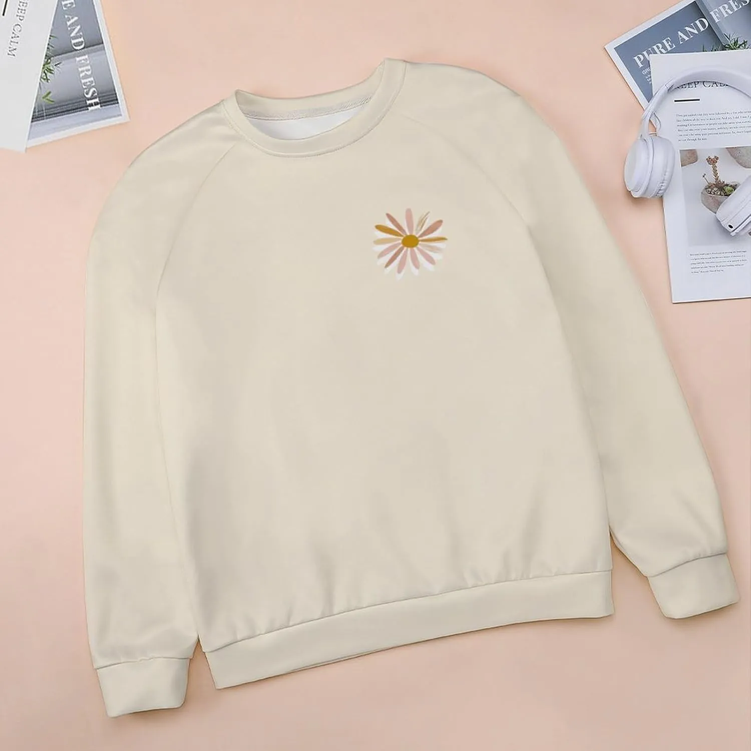 Sweatshirt for Women Long Sleeve Crewneck Boho Fall Tops 2024 Graphic Tshirts Floral Casual Trendy Pullover Tunic Tops