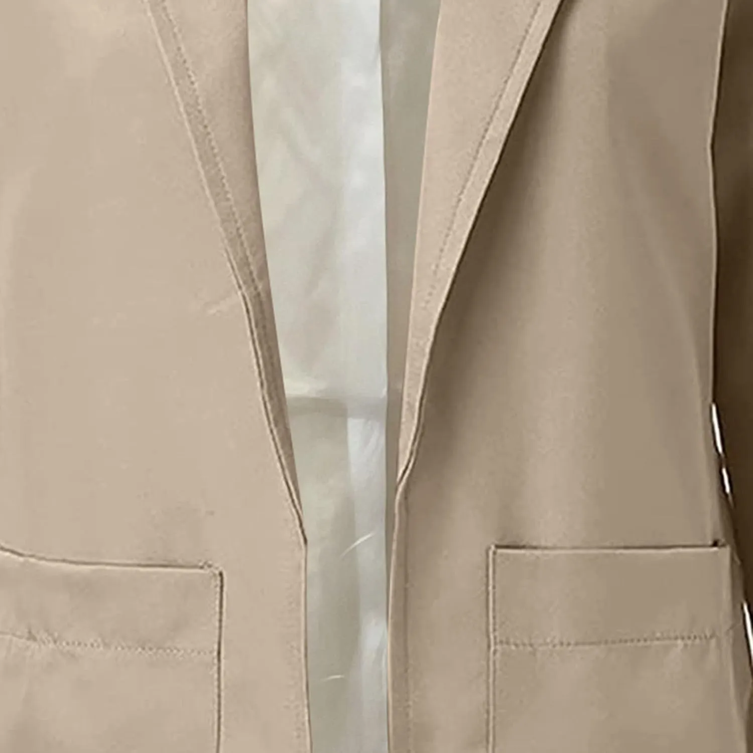 TANGNADE Womens Blazers for Work Casual Spring 2025 Plus Size Office Jacket with Pockets Trendy Fitted Business Clothes