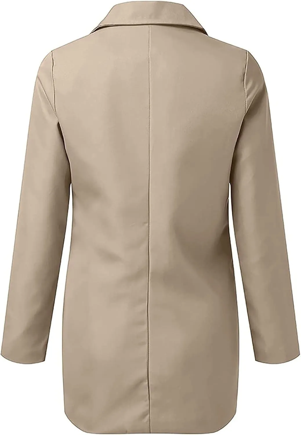 TANGNADE Womens Blazers for Work Casual Spring 2025 Plus Size Office Jacket with Pockets Trendy Fitted Business Clothes