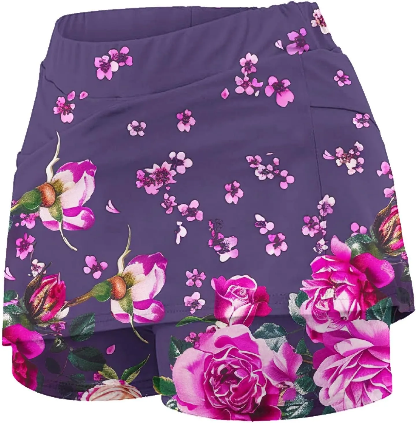 TANGNADE Womens Skorts Dressy Casual Summer Shorts Plus Size Athletic Skorts for Women Running Tennis Workout Outfits