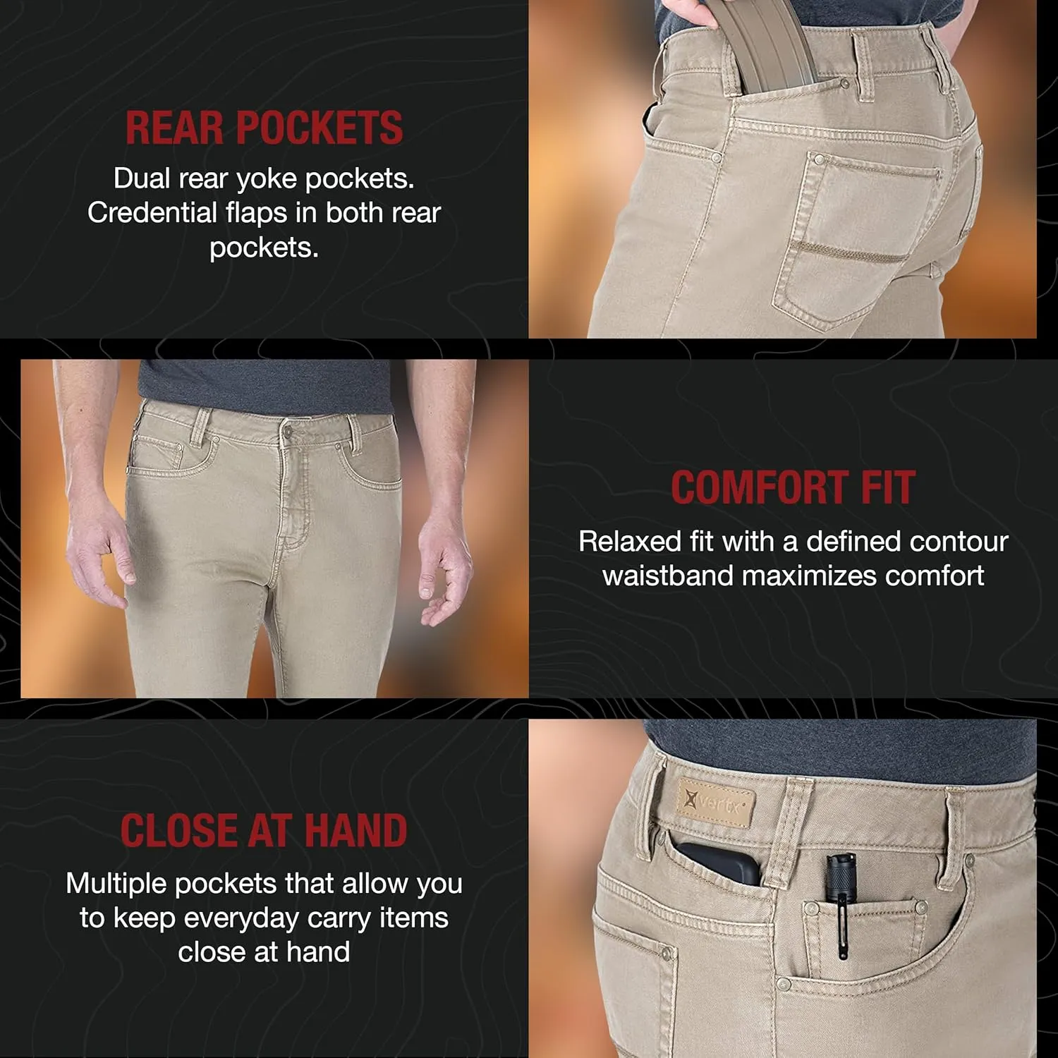 Vertx Men's Defiance Jeans