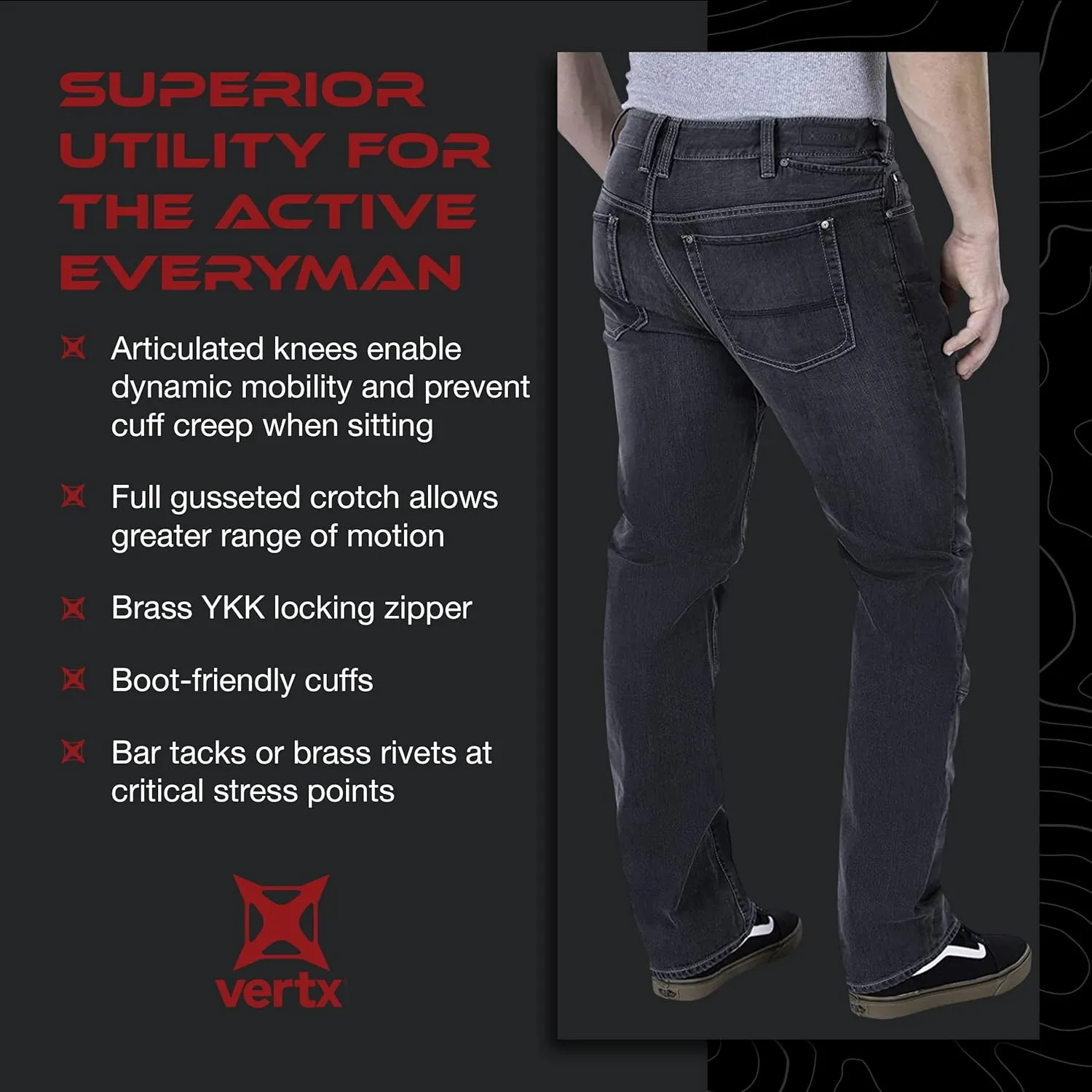 Vertx Men's Defiance Jeans