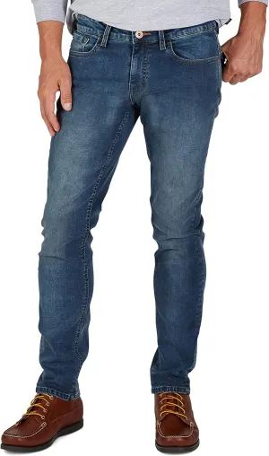 Weatherproof Vintage Mens Jeans Slim Fit - Super-Soft Slim Fit Jeans for Men | Men's Stretch Jean
