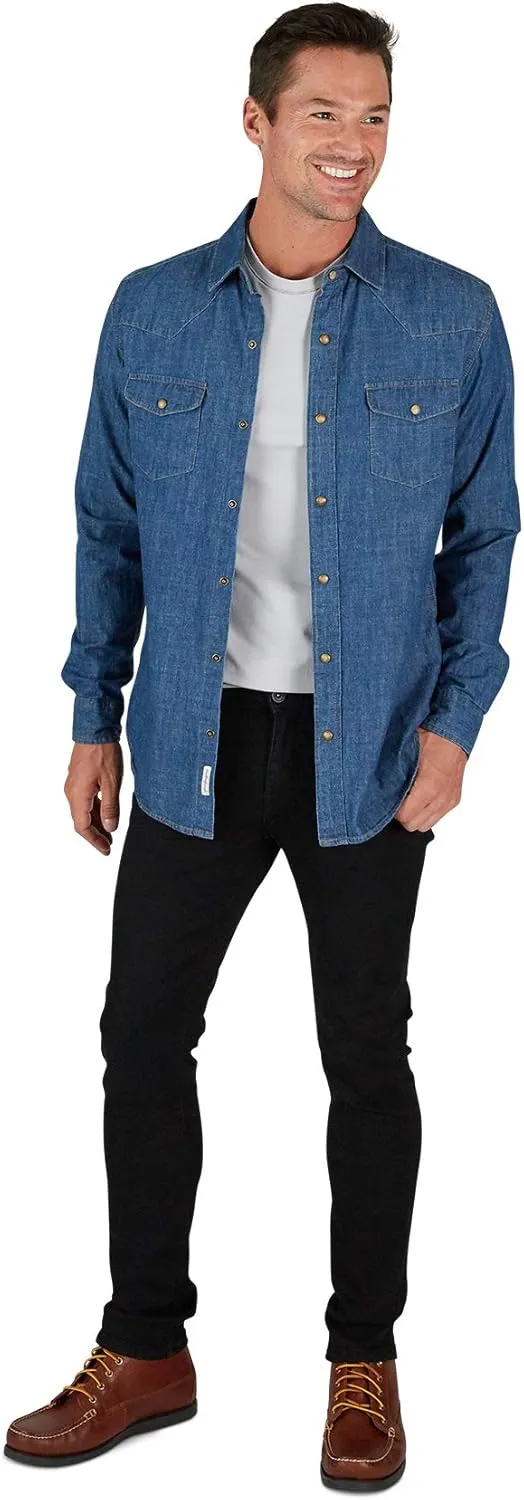Weatherproof Vintage Mens Jeans Slim Fit - Super-Soft Slim Fit Jeans for Men | Men's Stretch Jean