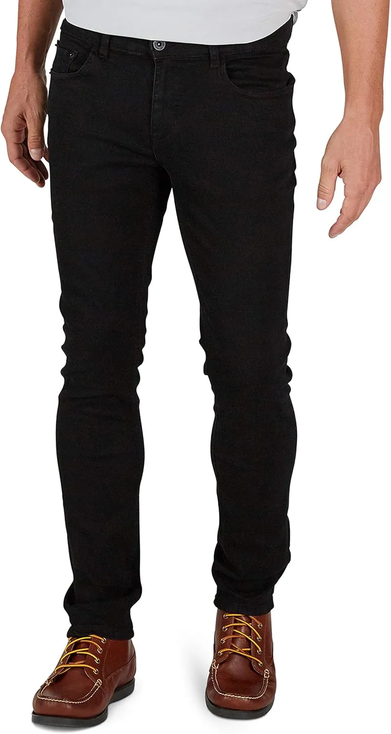 Weatherproof Vintage Mens Jeans Slim Fit - Super-Soft Slim Fit Jeans for Men | Men's Stretch Jean