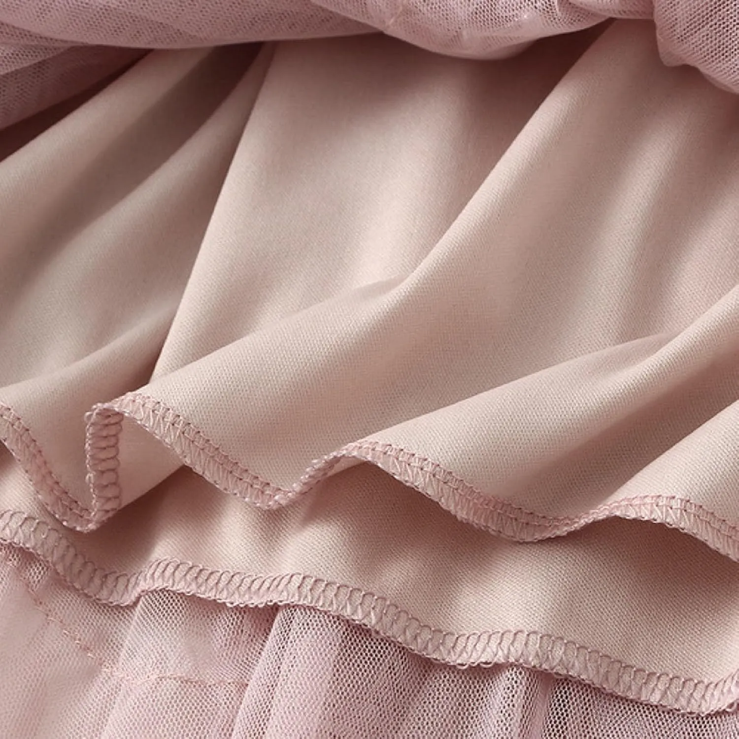 Women's A Line Tulle Party Dinner Tutu Skirt Brown Stretchy High Waisted Flared Skirt Girls Dark Skirt