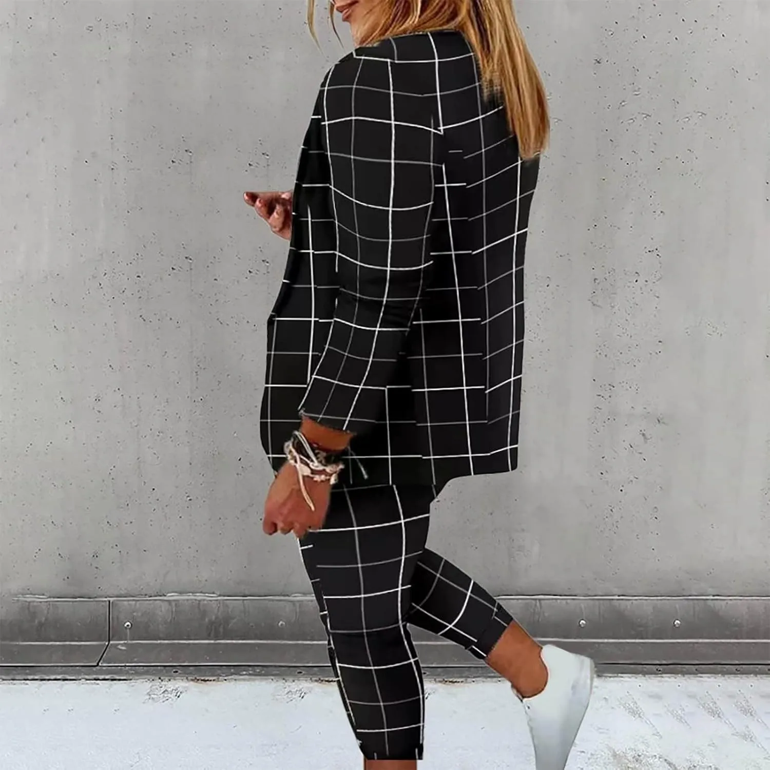 Womens Business Casual Clothes Dressy Casual Skirt Set Work Office Blazer and Pencil Skirt Blazer Set 2 Piece Outfits