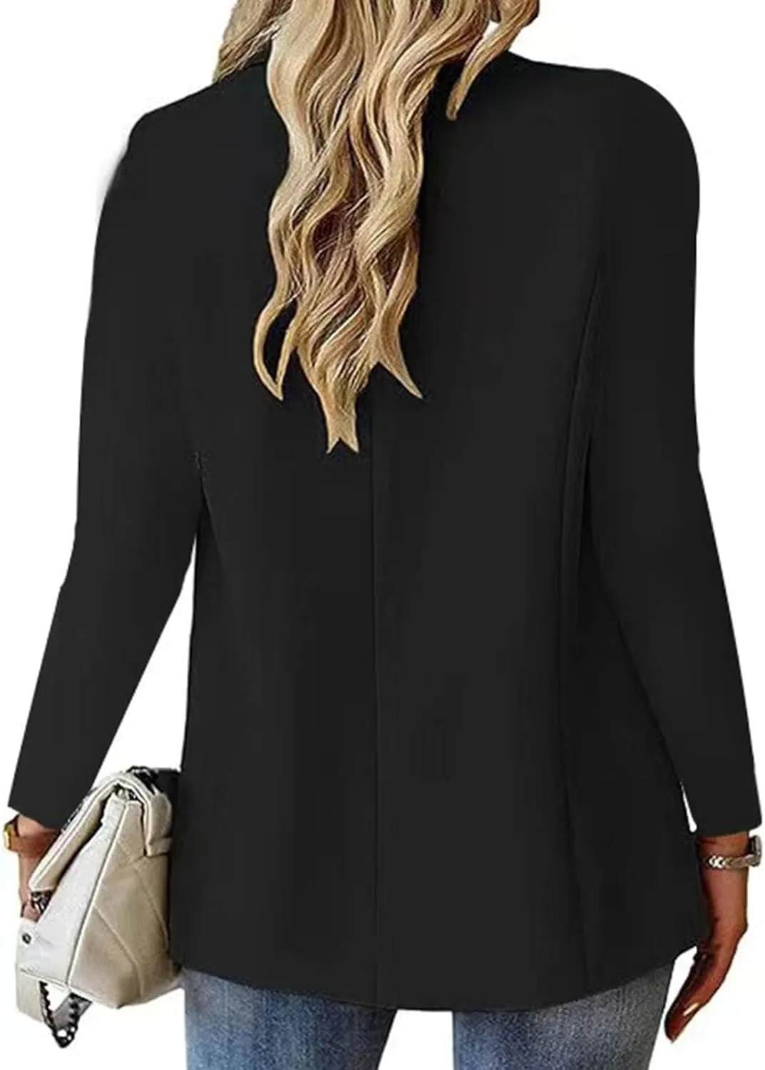 Women's Casual Blazers Business Jackets Long Sleeve Cardigan Work Suit Spring Graduation Outfits 2025