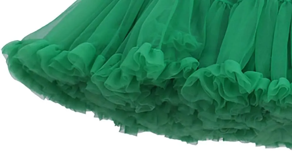 Women's Fashion Solid Color Dance Party Dance Ballet Skirts Slit Skirt High Waist