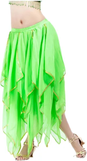 Womens Fashion Solid Midi Skirts Carnival Belly Dance Performance Dress Tulle Bubble A Line Fairy Knee Length Skirts
