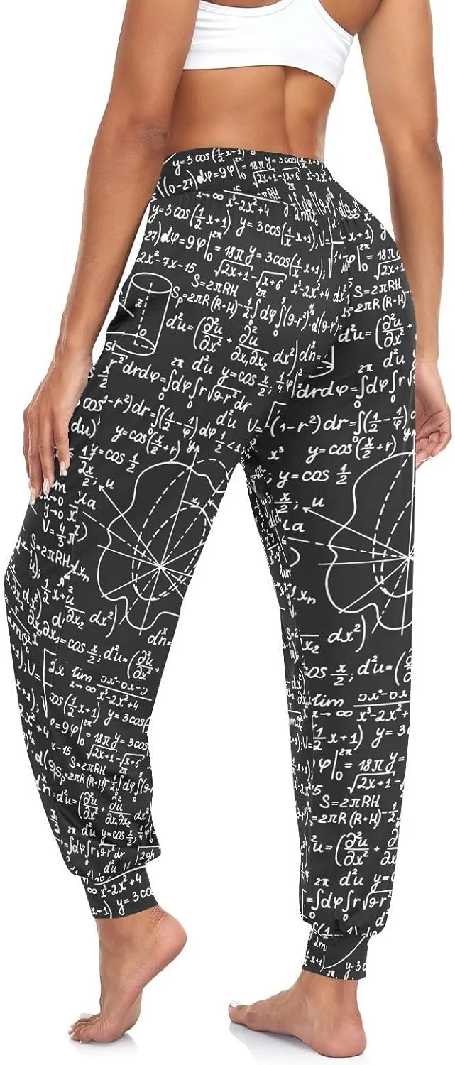 Women's Harem Pants High Waist Yoga Boho Trousers Bohemian Beach Pants